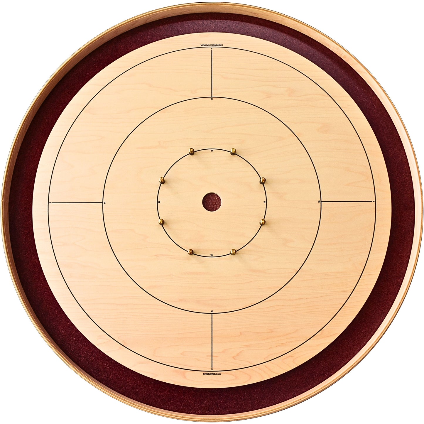 The Royal Red - Ultimate Crokinole Bundle