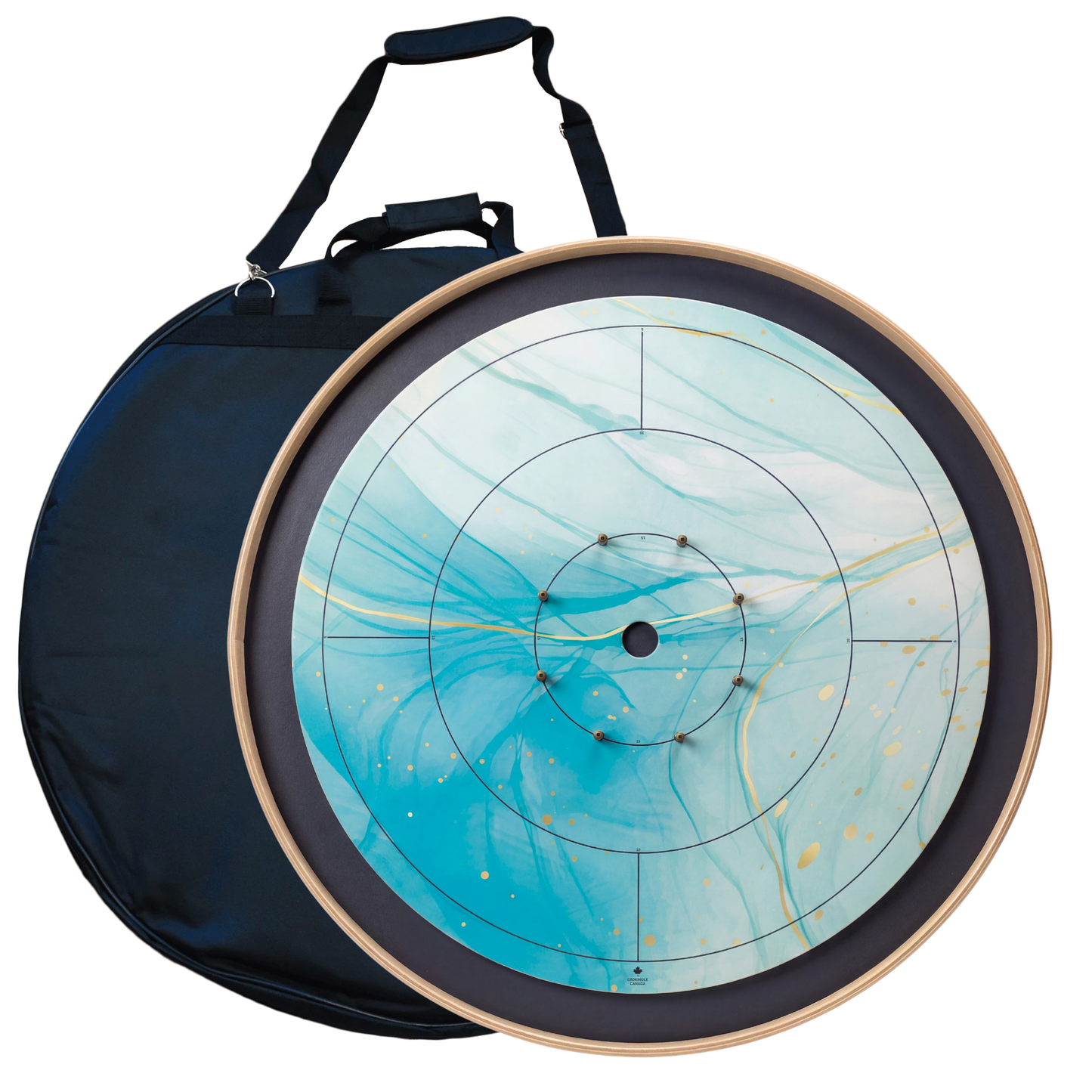 The Aqua Gold - Ultimate Crokinole Bundle