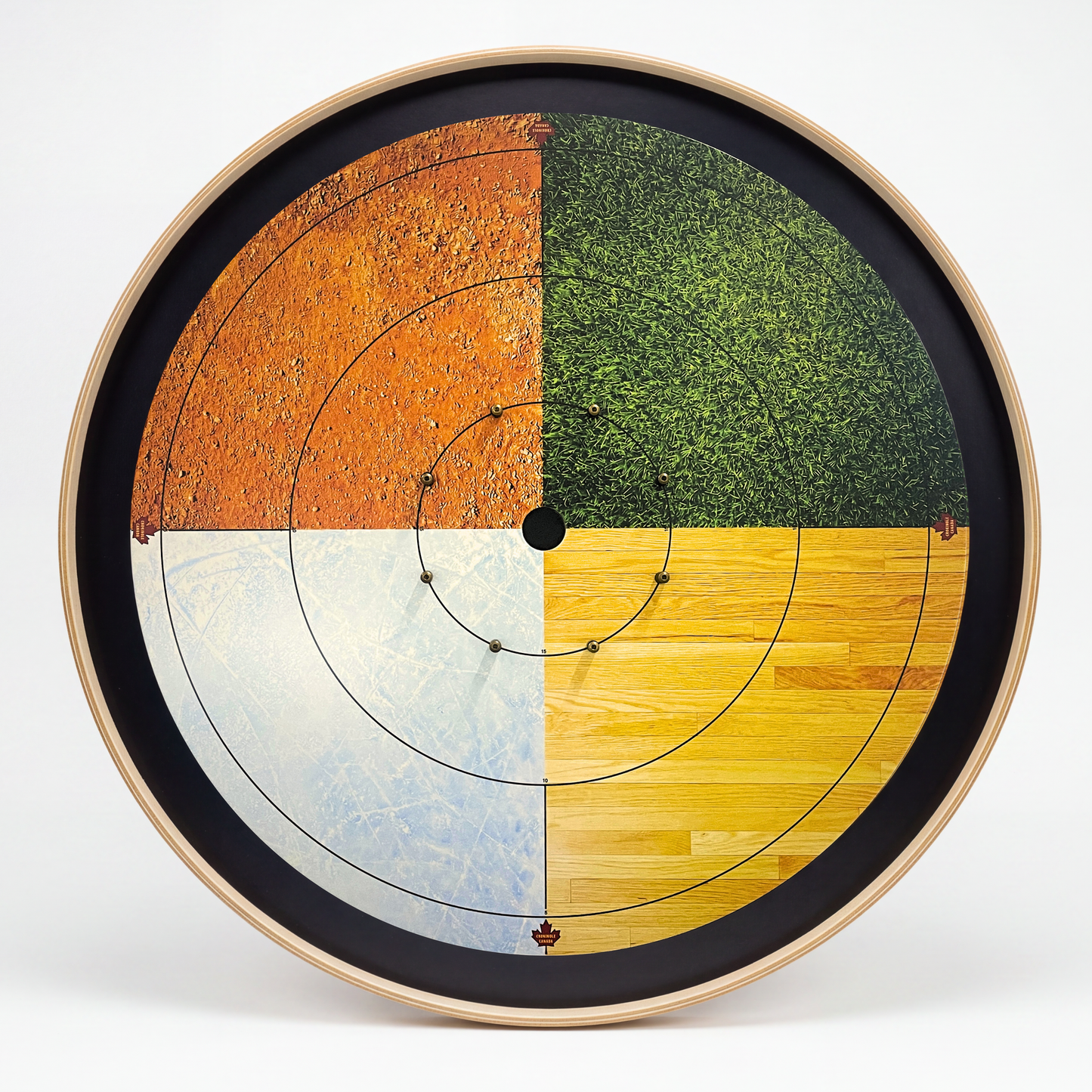 The Sports Faceoff Board - Ultimate Crokinole Bundle