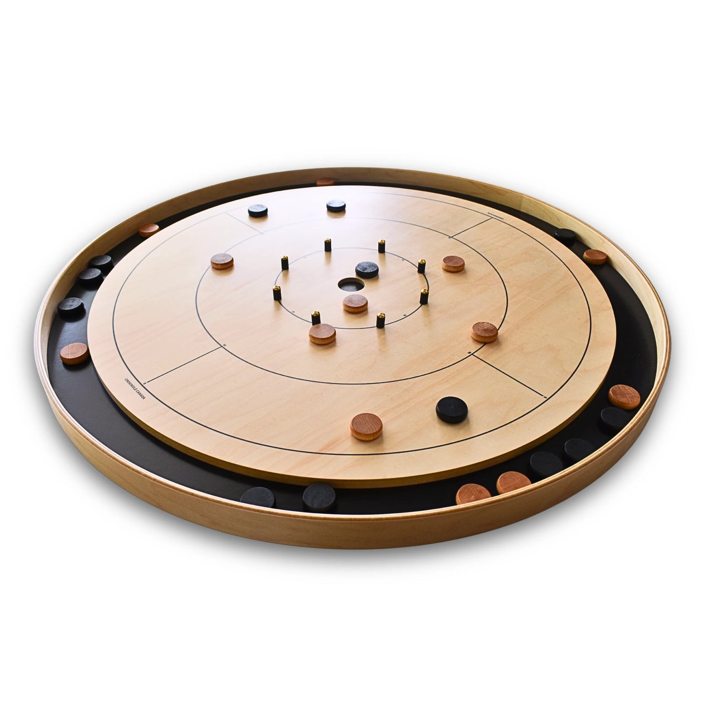 The Crokinole Canada (With Branding) - Ultimate Crokinole Bundle