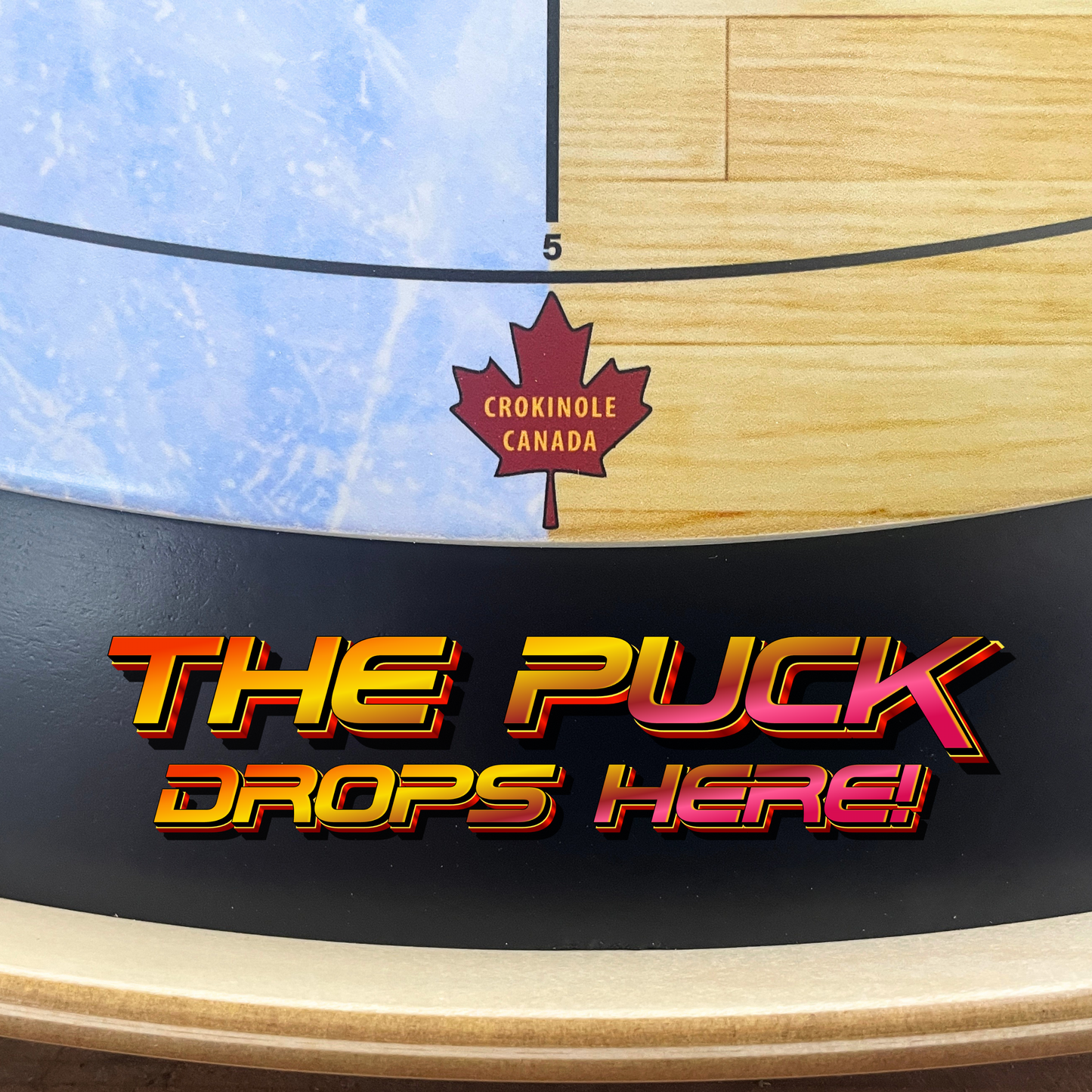 The Sports Faceoff Board - Ultimate Crokinole Bundle