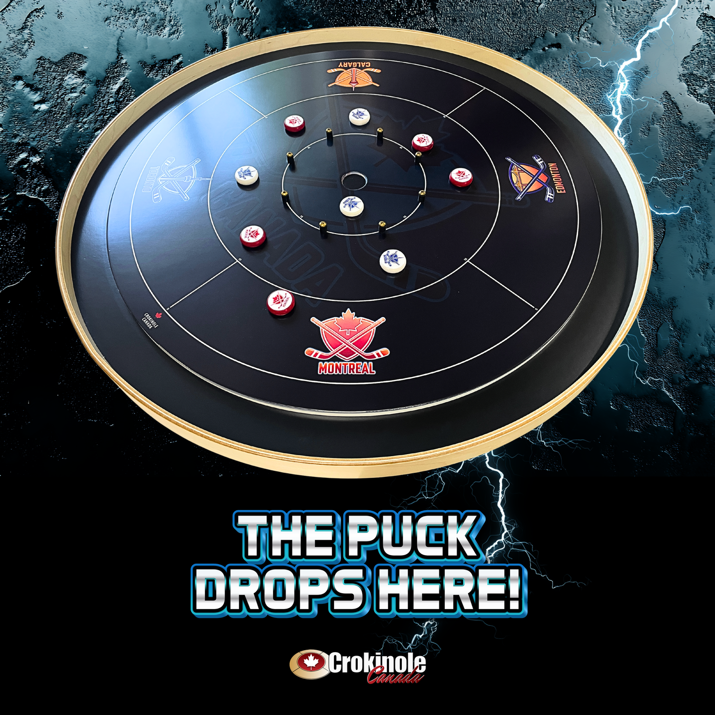 The Hockey Board - Ultimate Crokinole Bundle