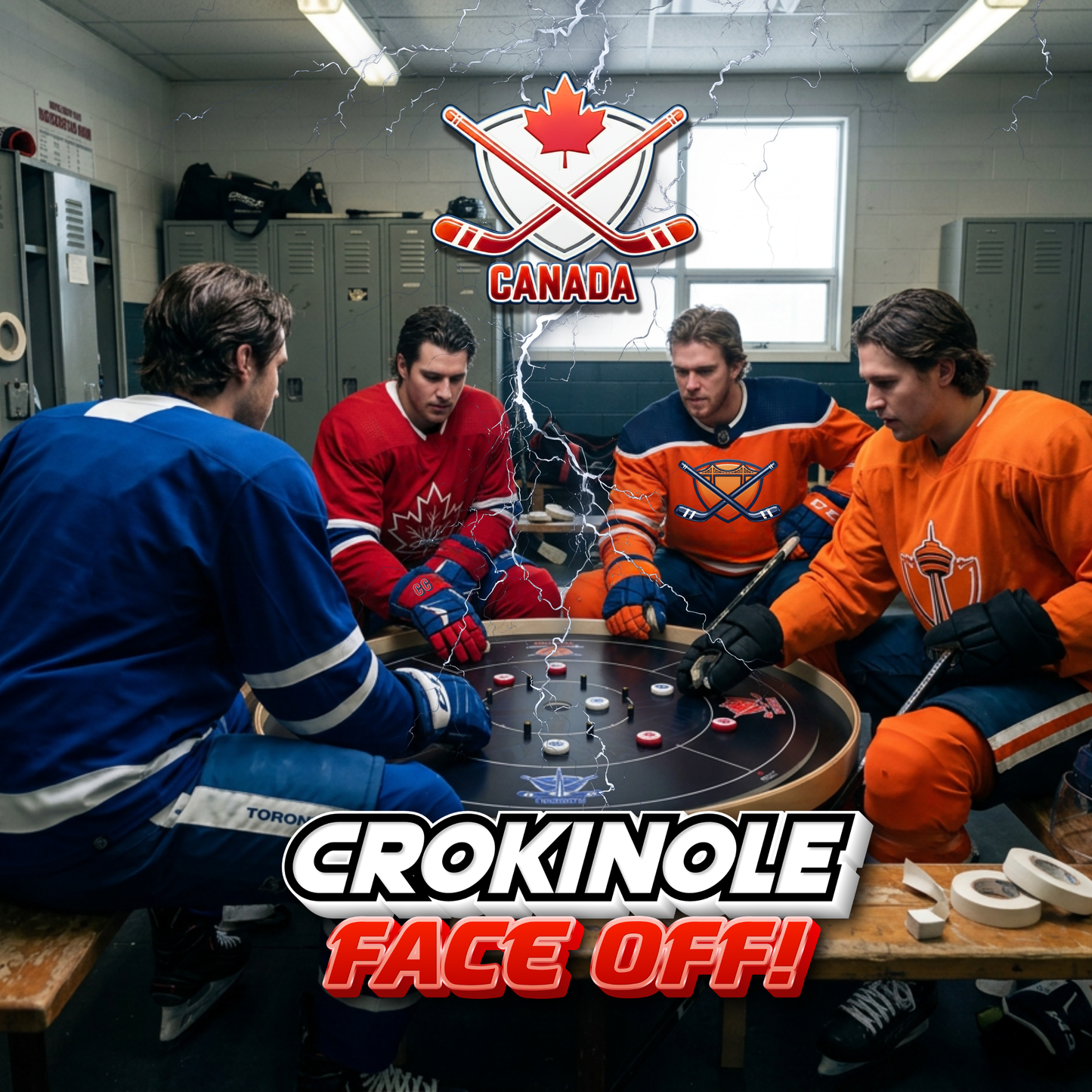 The Hockey Board - Ultimate Crokinole Bundle