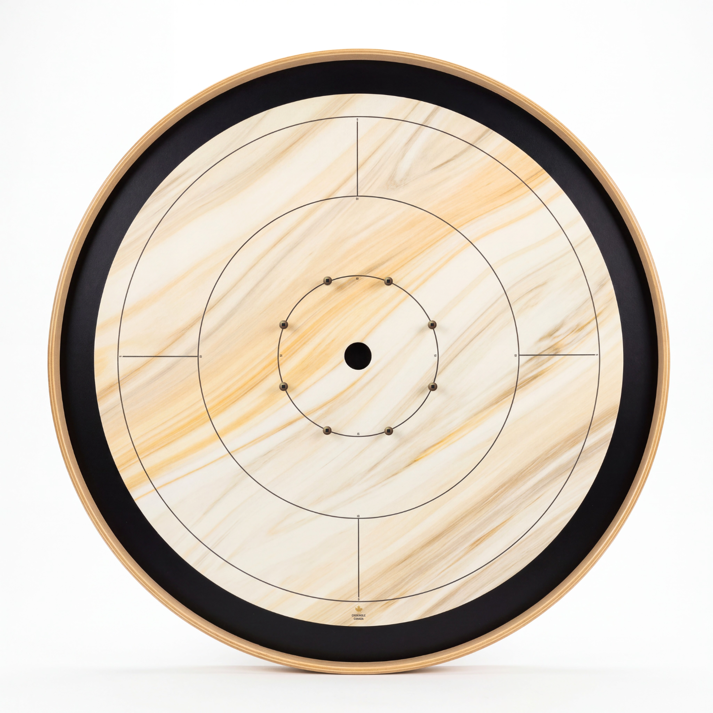 Graceful Marble Style - Tournament Style Crokinole Board Game Set
