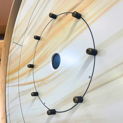 Graceful Marble Style - Tournament Style Crokinole Board Game Set