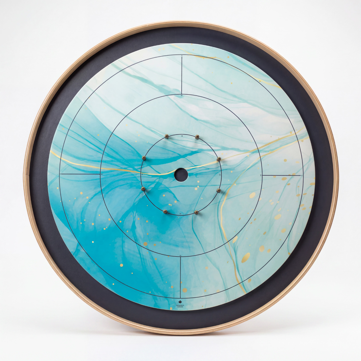 The Aqua Gold - Ultimate Crokinole Bundle