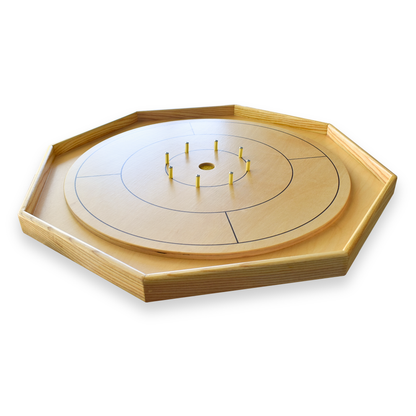 The Family Board - Traditional Crokinole Board Game Set