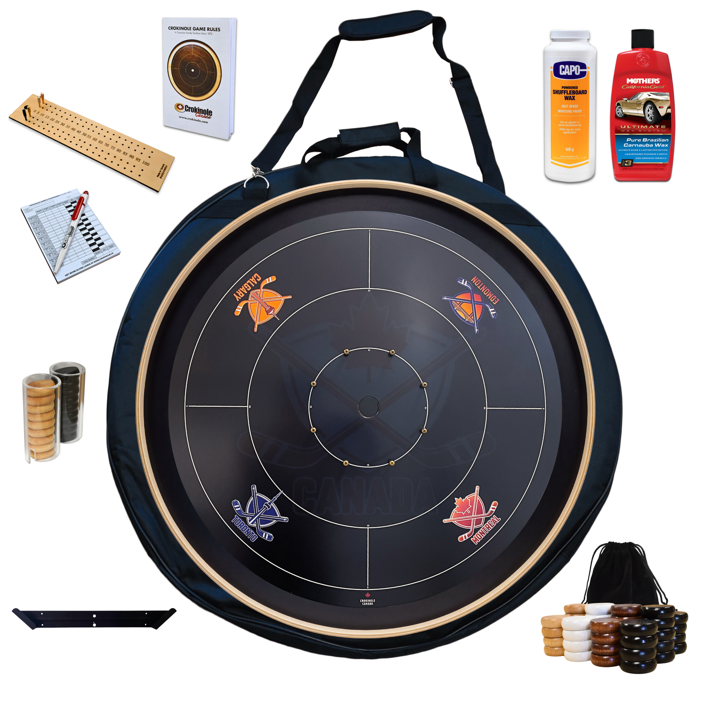 The Hockey Board - Ultimate Crokinole Bundle