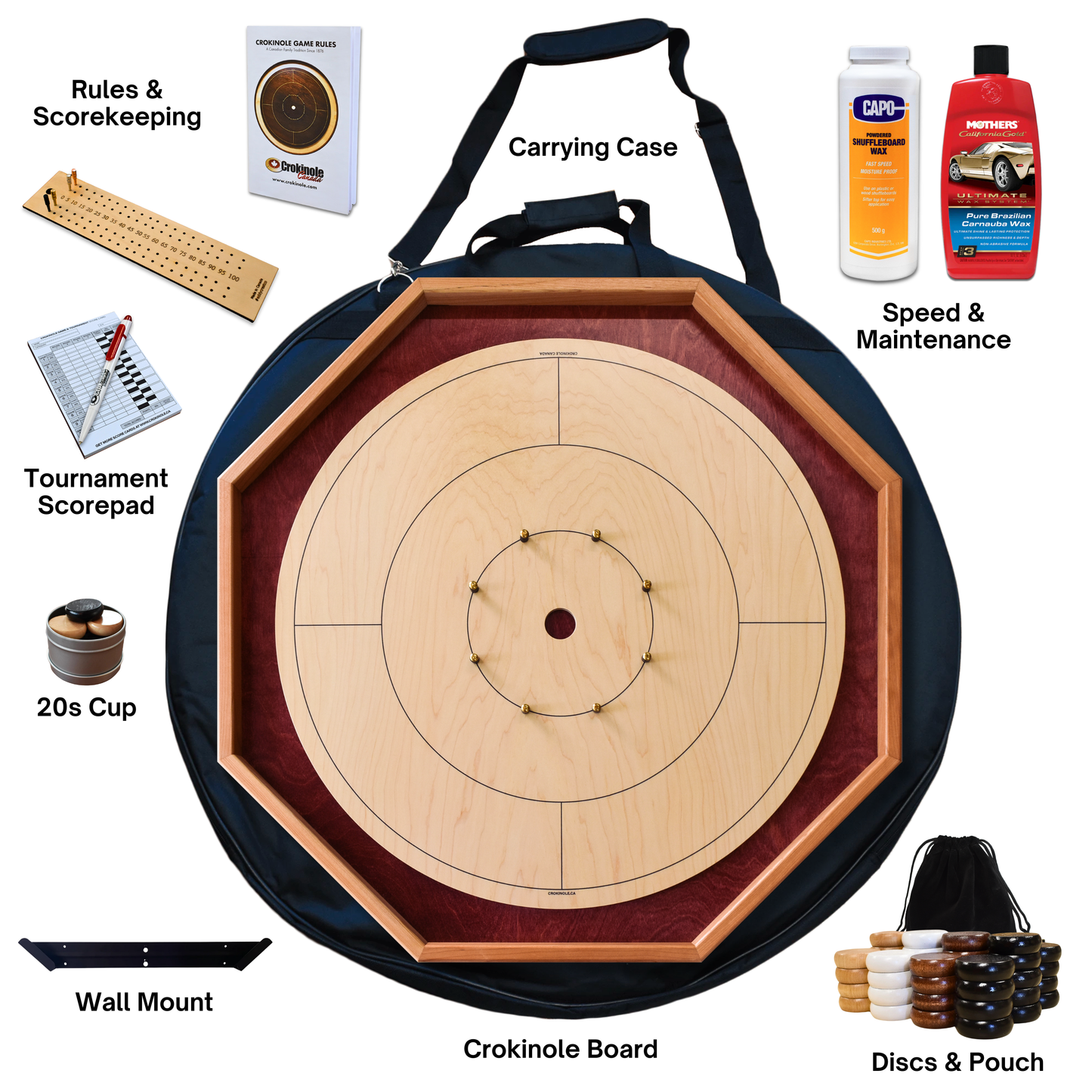 The Baltic Bircher - Ultimate Crokinole Bundle