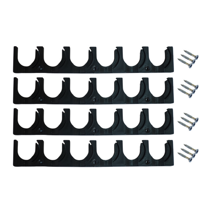 Locked N' Loaded - Pack of 4 Mountable Crokinole Disc Units for Round & Octagon Boards