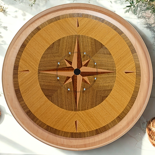 Sahara Dunes - Hand Inlay Crokinole Boards