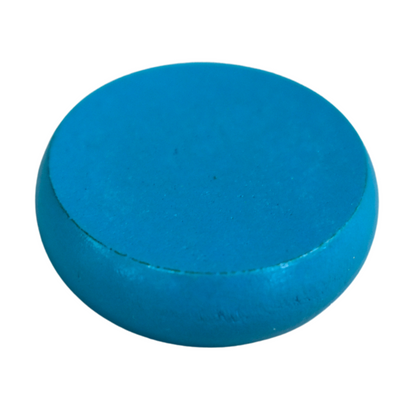 26 Crokinole Discs (Light Blue & Lime Green)