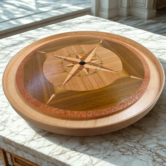 Steadfast - Hand Inlay Crokinole Boards