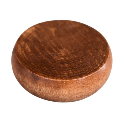 13 Walnut Stain Crokinole Discs (Half Set)