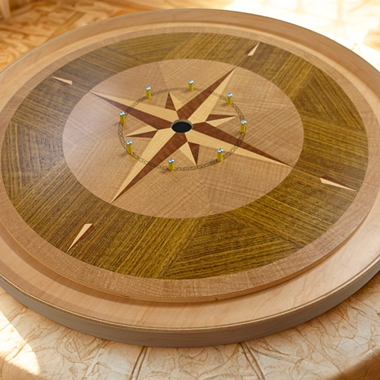 Bread of Heaven - Hand Inlay Crokinole Boards