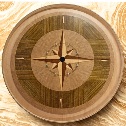 Bread of Heaven - Hand Inlay Crokinole Boards